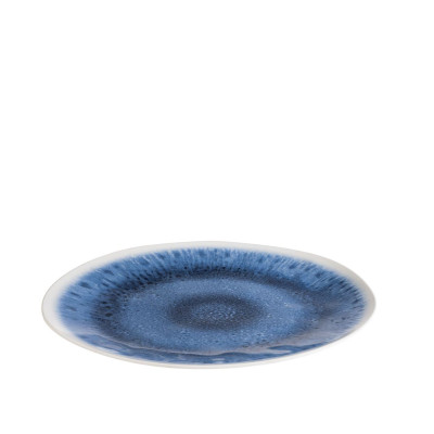 Bandeja Melamina Blue Ocean Oval 48X35.5X3cm